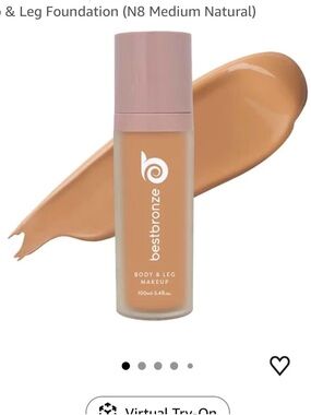 Body & Leg Makeup Foundation - Medium Natural (N8)Brand New